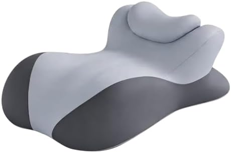 Wedge Pillow for Intimacy & Couples – Ergonomic Memory Foam for Bed, Support for Back Pain, Prone Sleeping & Reading – Breathable, Washable Cover, Gray by Unknown