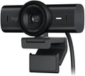 Logitech MX Brio Ultra HD 4K Streaming Webcam, 1080p at 60 FPS, USB-C, Webcam Cover, Works with Microsoft Teams, Zoom, Google Meet - Black (Renewed) by Unknown