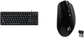 Logitech G413 TKL SE Mechanical Gaming Keyboard + G305 Lightspeed Wireless Gaming Mouse - Black by Unknown