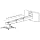 Viri,Projector Wall Mount,Extension : 325-740mm (12.80"-29.13") with Universal Mouning Plate,Quickly and Accurately Adjust The Tilt/Swivel/Rotation Angle by ±5°,Suitable for Homes Offices Classroom - Image 2