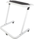 Bike Desk - Rolling Laptop Cart for Stationary Bike or Trainer - Adjustable Standing Desk to Exercise While Working or Watching TV by RAD Cycle by RADSportz