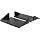 NavePoint Cantilever Server Shelf Rack Mount 19 Inch 2U Black 2 piece Set Center Weighted - Image 4
