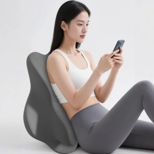 Ergonomic 27° Memory Foam Wedge Cushion, Body Position Assistance Pillow for Couples, Multipurpose Bed Support Wedge for Reading Backrest & Leg Raising,Blue - Image 4