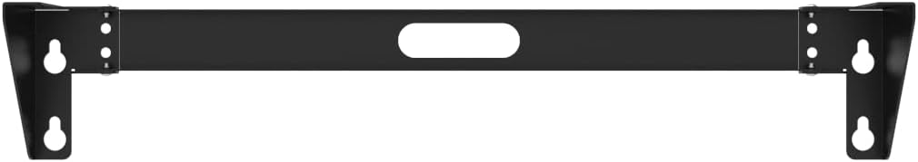 1U Vertical Wall Mount Rack - Foldable Patch Panel Bracket - Image 7