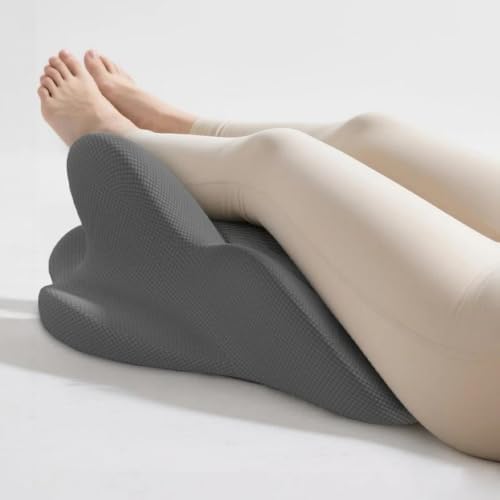 Ergonomic 27° Memory Foam Wedge Cushion, Body Position Assistance Pillow for Couples, Multipurpose Bed Support Wedge for Reading Backrest & Leg Raising,Blue - Image 5