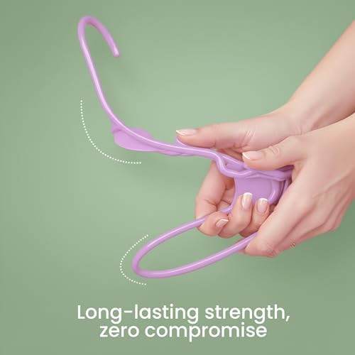 Utopia Home Plastic Hangers 30 Pack – Space Saving Clothes Hanger Pink | Durable & strong | Closet organizer & storage | Ideal for apartments, dorms & stocking stuffers - Image 4