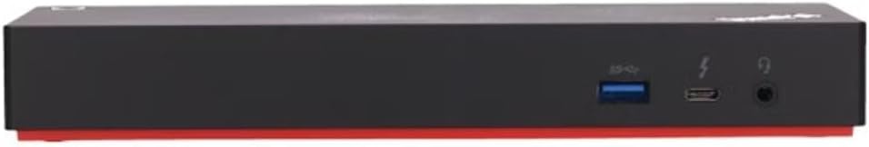Lenovo USA ThinkPad Thunderbolt 3 Dock Gen 2 135W (40AN0135US) Dual UHD 4K Display Capability, 2 HDMI, 2 DP, USB-C, USB 3.1, Black - Image 2