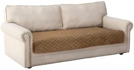 Velvet Sectional Couch Covers for Dogs,Coffee,1PC,36''x63'' - Image 8