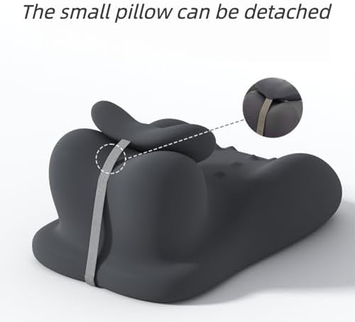 Memory Foam Hip Lift Pillow for Couples, Waterproof & Washable Positioning Wedge for Intimacy, Lumbar Back Support for Bedroom, Posture Correction for Hips and Spine，Easter gift 2026 (Black) - Image 4