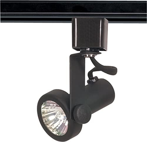 Nuvo Lighting TH322 Transitional One Light Track Head from Track Heads Black collection in Black finish, 4.50 inches - Image 2