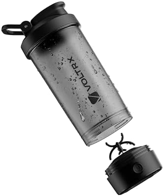 VOLTRX Protein Shaker Bottle, Merger USB C Rechargeable Electric Protein Shake Mixer, Shaker Cups for Protein Shakes and Meal Replacement Shakes, BPA Free, 24oz - Image 6