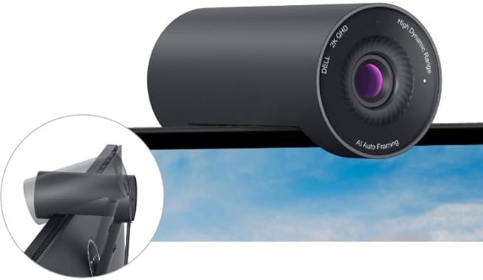 Dell WB5023 Webcam - 60 fps - USB 2.0 Type A - Image 2