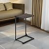 VASAGLE C-Shaped End Table, Couch Side Table for Sofa with Metal Frame - Image 5