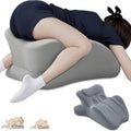 Couple Intimacy Pillow, 27° Lift Wedge Memory Foam Position Support Pillow for Couples, Removable Washable Cover,Gray by iuscacey