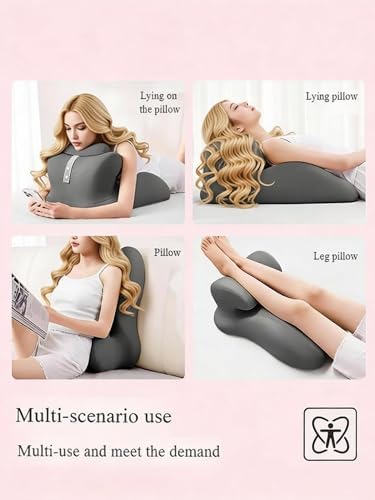 Intimate Pillow for Couples, Enhanced Support Memory Foam Triangle Wedge Pillow, Adjustable Ergonomic Positioning Cushion, Extra Large Adult Game & Bed Support Pillow (Blue) - Image 7