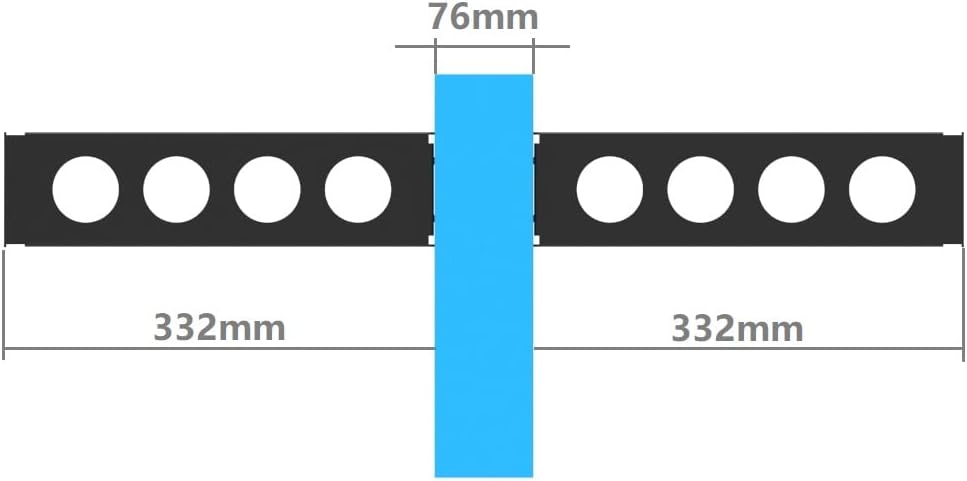 2U 2Post Server Rack Depth Extender Conversion Kit (Pack of 2) - Image 5