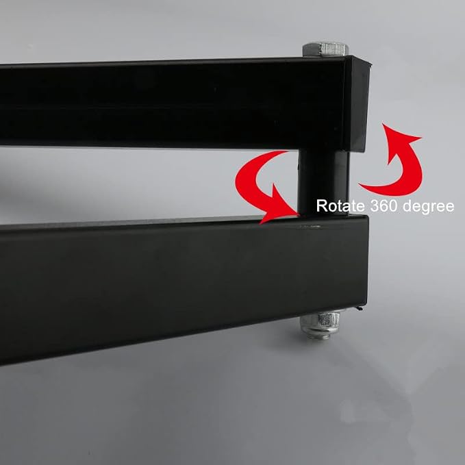 Articulating Magic Arm Wall Mount Holder Stand 15cm + 20cm,Wall Corner Mount Metal Black Bracket 35CM Long Arm Universal Angle Left Right Rotatable CCTV Camera Projector Holder - Image 5