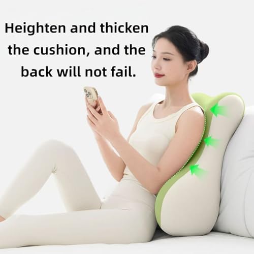 Ergonomic Wedge Pillow for Prone Sleep – Memory Foam Intimacy Pillow for Couples, Positioning Pillow for Back Pain Relief, Breathable Multipurpose Cushion for Reading, Cuddling, Sleeping (yellow) - Image 2