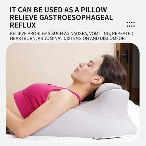 Ergonomic Memory Foam Wedge Pillow for Intimacy and Comfort Multi Purpose Body Support for Couples Pregnancy and Sleeping Positions Hypoallergenic Cover（A Luxurious Gift for his Wife.） - Image 3