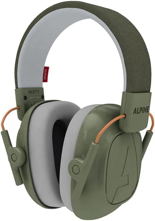 Alpine Muffy Kids Ear Muffs for Kids Ear Protection | 3-16 Years | Autism Sensory Products | 22dB Sound Reduction | Kids Noise Cancelling Ear Muffs | Noise Reduction Headphones for Kids by Alpine
