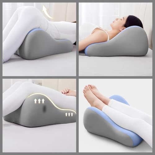 Adult Pillows for Intimacy Couples Support Pillow Ergonomic Memory Foam Cushion for Sitting and Lying Comfort Bed Home Use (Dark Grey) - Image 4