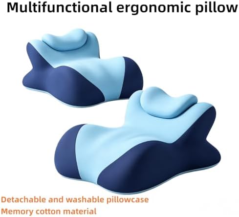 Ergonomic Memory Foam Wedge Pillow for Couples – Intimacy Pillow, Prone Pillow for Sleeping, Breathable Positioning Support for Back Pain Relief, Reading & Massage – Removable Cover (Grey) - Image 3