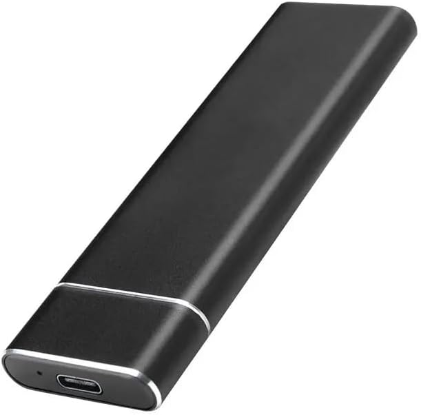 Portable External SSD 1TB 2TB 4TB, USB 3.1 Solid State Drive for PC, Laptop and Mac, Compact Wired External Storage Device for Files, Photos, Videos and Data Backup, Travel and Everyday Use by generic
