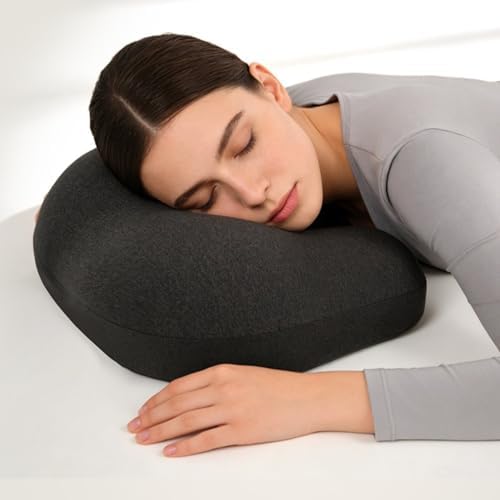 Wedge-Shaped Support Pillow for Lifting Legs and Knees, Memory Foam Intimate Pillow for Adults, Unique Hip-Shaped Cushion to Relieve Back Pressure-Detachable and Washable Coat.（Light Gray） - Image 6