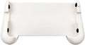 Ergonomic Grip Cover Case for Anbernic RG DS Plus, Enhance Hand Feel Handle Grip Stand Holder Protective Shell for RG DS Plus Handheld Game Console Accessories, White by Generic