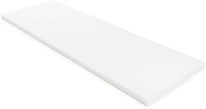 GoTo Foam 2" Height x 24" Width x 72" Length 43ILD (Firm) Upholstery Cushion Made in USA - Image 3