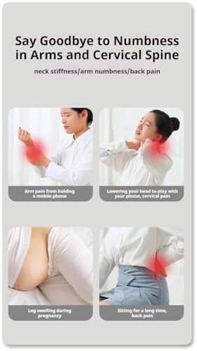 Couples Pillows for Intimacy, Memory Foam Adults Pillow | 27° Angle Perfect Position | Provides All-Round Support | Recovers After Impact, for All Postures (Black) - Image 2