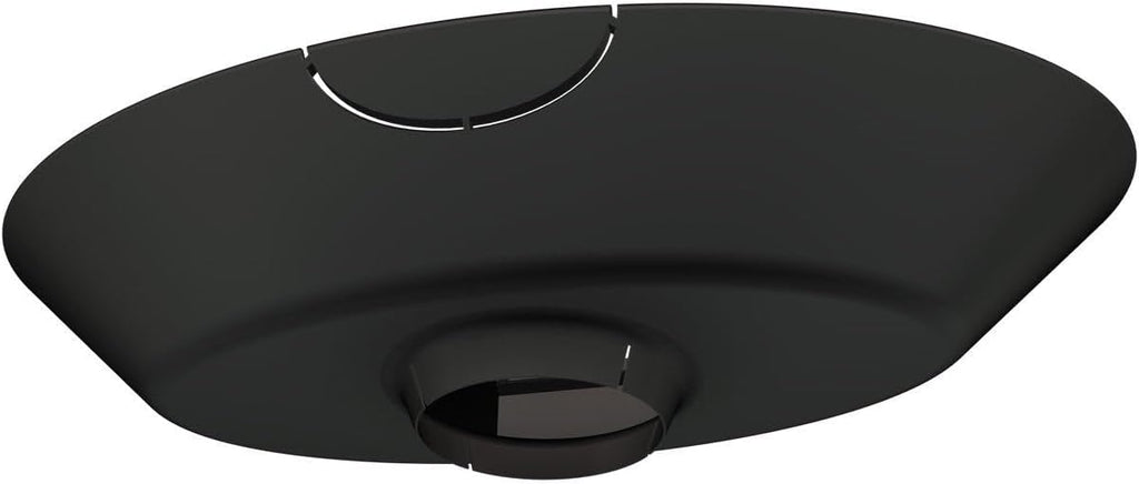 QualGear Projector Ceiling Mounting Kit, Single Joist, 3 Inch Pipe, Black - Image 6