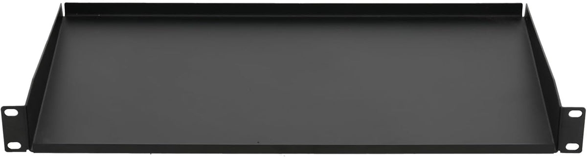 Rockville 1URSLP Pro Audio 1U Rack Shelf Cabinet Tray with Lips, 10" Deep - Image 6