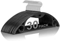 Plastic Hangers Black Clothes Hanger 30 Pack | No Shoulder Bumps, 360°Swivel Hook, Thin, Space Saving for Closet, Fit for Suits Pants Heavy Duty Adult Coat Shirt Dress by TARANCH