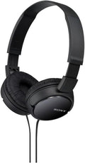 Sony ZX Series Wired On-Ear Headphones, Black MDR-ZX110 by Unknown