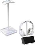 Headphone Stand for Desk, Headset & Earphone Holder with Utility Slot by GHQXZT