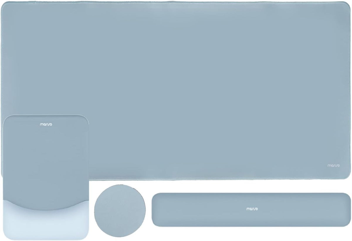 MOSISO Keyboard Mouse Pad Set, Large Gaming Mouse Pad&Keyboard Wrist Rest by MOSISO