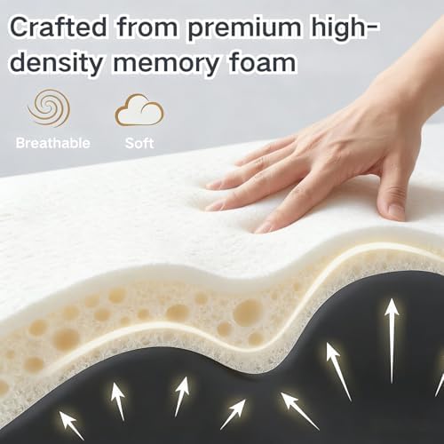 Couples Pillow, 27° Ergonomic Memory Foam Wedge Pillow – Multi-Position Back & Lumbar Support For Sleeping, Reading & Relaxing(Green) - Image 3