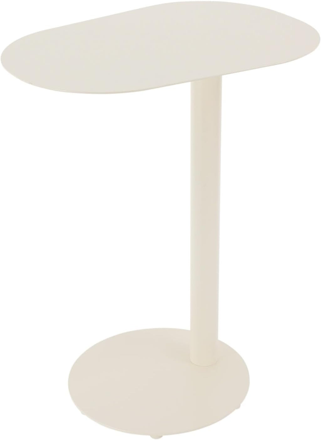 Modern C-Shaped End Table, Small Metal Side Table for Sofa Couch Bed Snack Tray Tables for Living Room Bedroom - Image 7