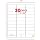 [500Sheet, 15000 Labels] 30 up Labels Address Labels 1" x 2-5/8" Sticker Paper for Laser/Ink Jet Printer Mailing Label 8.5"×11" White 30 per Sheet - Image 2