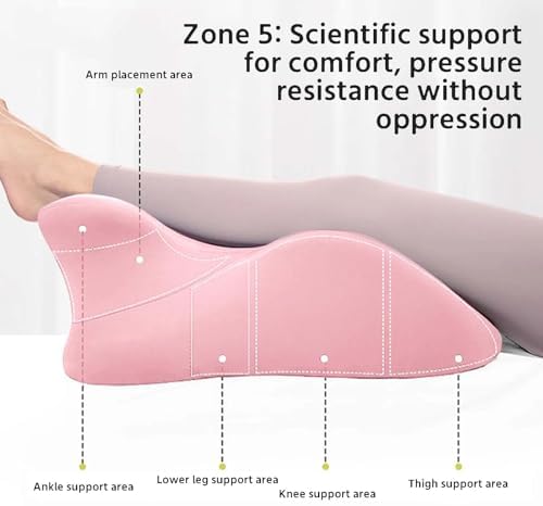 Sweet Spot Pillow Couples Pillow Multi Functional Sit Up in Bed Pillow Ergonomically Designed Low Resilience Foam Anti-Slip Design (22.83 * 14.56 * 8.66 in,Grayish Blue) - Image 4