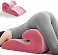 27° Wedge Pillow – Intimacy Pillow & Butt Cushion, Pregnancy Support Pillow, Reading Pillow, Positioning Furniture, Available in Two Styles (Pink, Without Small Pillows) by Unknown