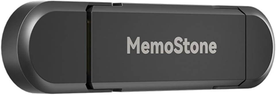 KingSpec MemoStone 512GB External SSD, USB 3.2 Gen2 Dual Type A/C Interface - Up to 540MB/s, Portable Solid State Drive Perfectly Compatible with Smartphones/Laptops/Tablets/Desktops by KingSpec
