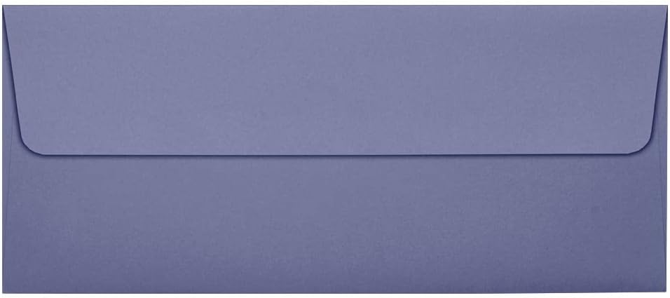 JAM PAPER #10 Business Premium Envelopes with Peel and Seal Closure - 4 1/8 x 9 1/2 - Dark Purple - Bulk 250/Box by JAM Paper