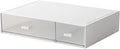 Desk Organizer-Stackable Storage Drawers, Desk Drawer Organizer Perfect For Collection Small Item/Cosmetic Office Supplies - 2 drawers (White) by kulusion