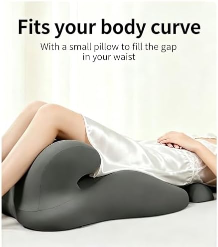 Intimate Pillow for Couples, Enhanced Support Memory Foam Triangle Wedge Pillow, Adjustable Ergonomic Positioning Cushion, Extra Large Adult Game & Bed Support Pillow (Green) - Image 3