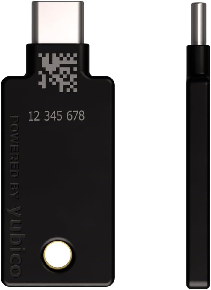 Yubico - YubiKey 5C NFC - Multi-Factor authentication (MFA) Security Key and passkey, Connect via USB-C or NFC, FIDO Certified - Protect Your Online Accounts - Image 2