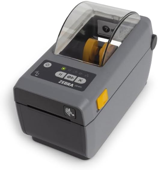 Zebra Technologies ZD411 Printer - Direct Thermal 203DPI - Modular Connectivity - BTLE5 - EZPL - with Cleaning Cloth - Image 3