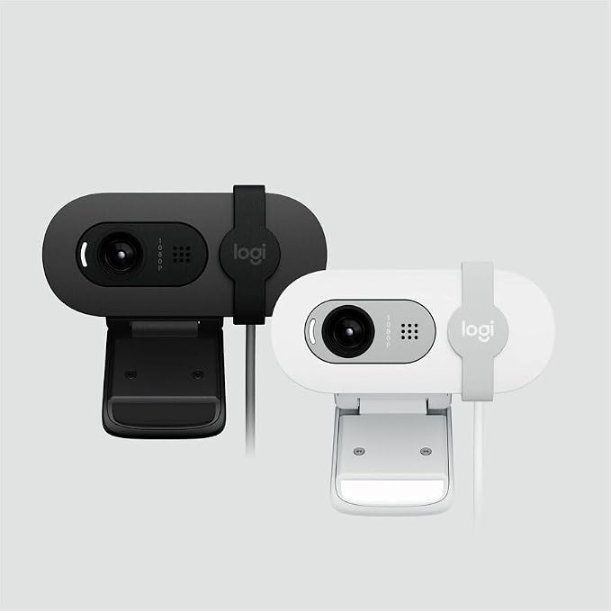 Logitech 960001580 Brio 100 1080p Full HD Webcam (Graphite) (Renewed) | Full HD - Image 7