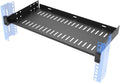 1U Server Rack Shelf 19" Universal Rack Mount Tray 8" Deep by JINGCHENGMEI
